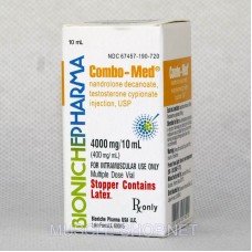 Bioniche Pharma - Combo-Med - (Décanoate de nandrolone, Cypionate de testostérone) 400 Mg/10 ml