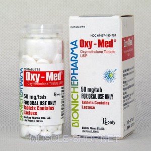 Bioniche Pharma- Oxy-Med - 50 Mg/120 Tablets