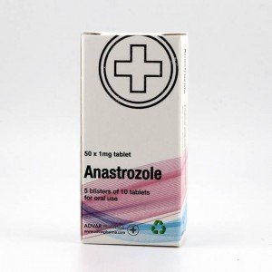 Anastrozole 50 x 1mg tablets