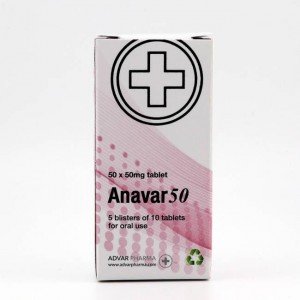 Oxandrolone  (Anavar) 50 x 50mg tablets