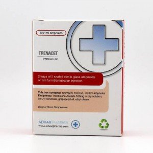 Acétate de trenbolone - Trenacet - 10x1ml 100 mg/ml